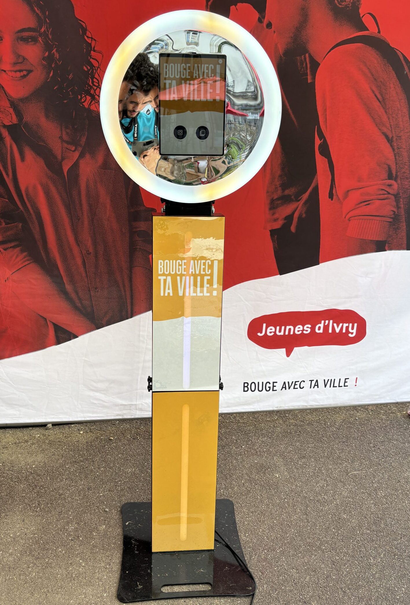 Flocage photobooth jeunesse