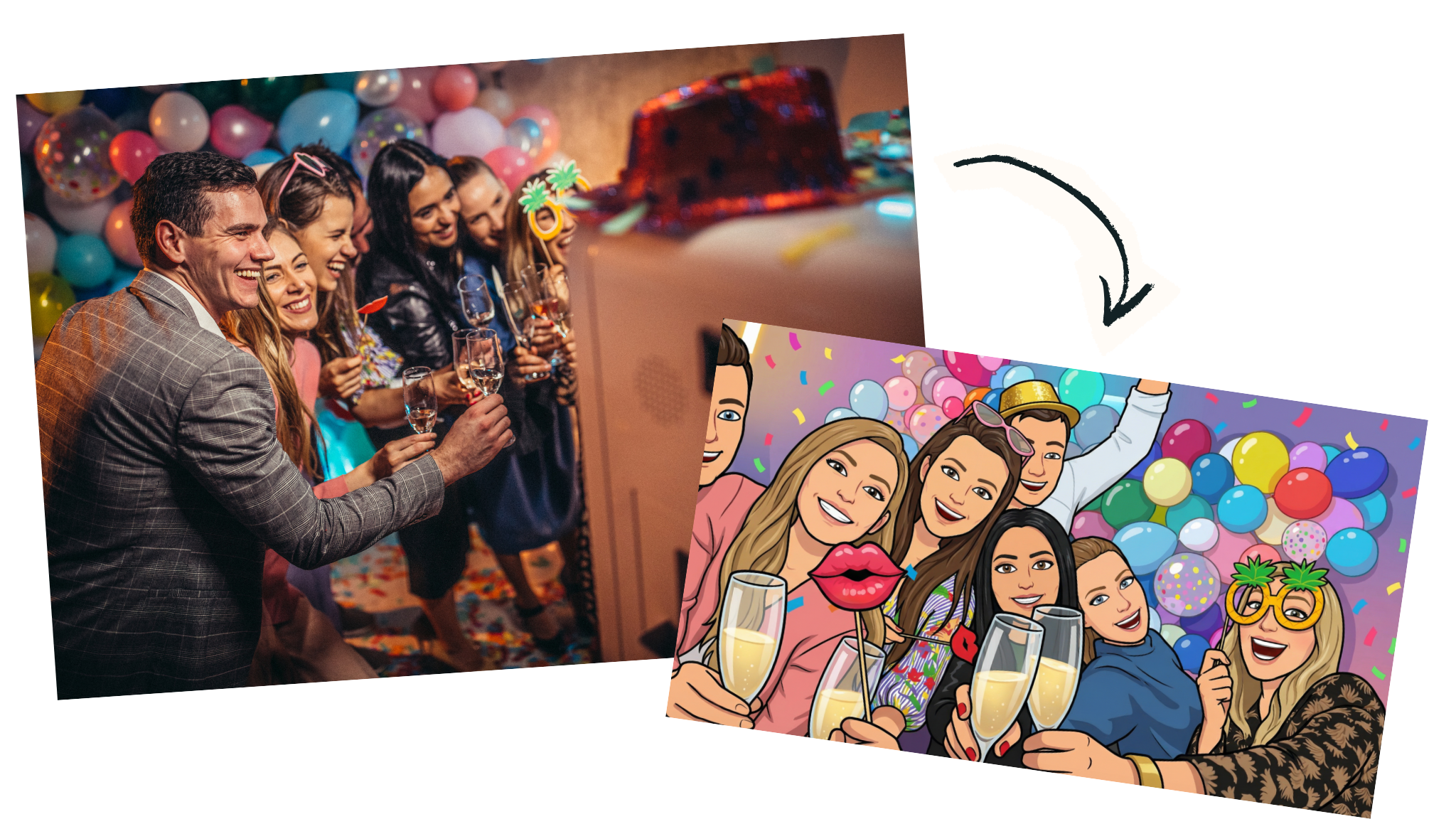 décoration photobooth